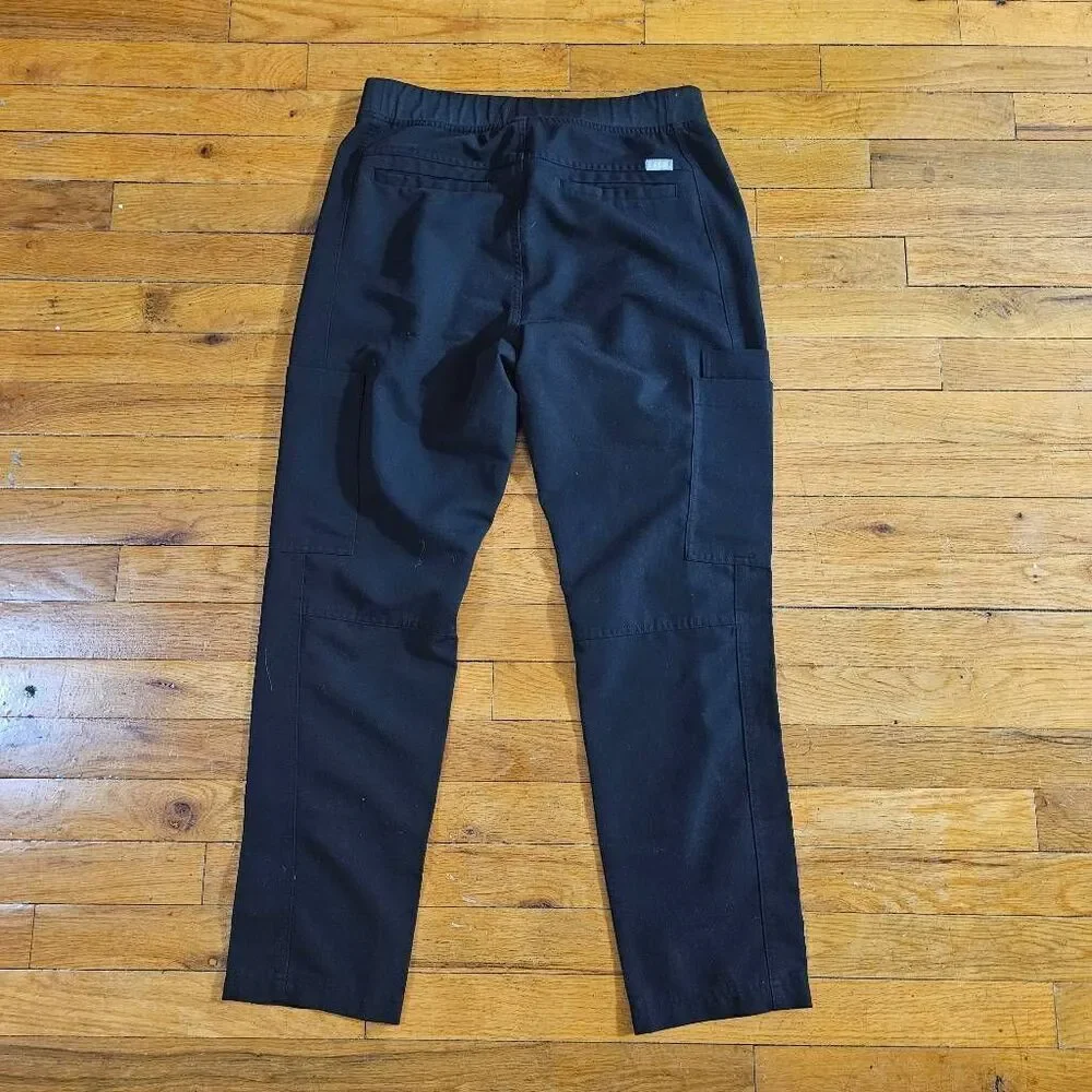 Figs Mens Small Blue Axim Cargo Technical Scrub Pants